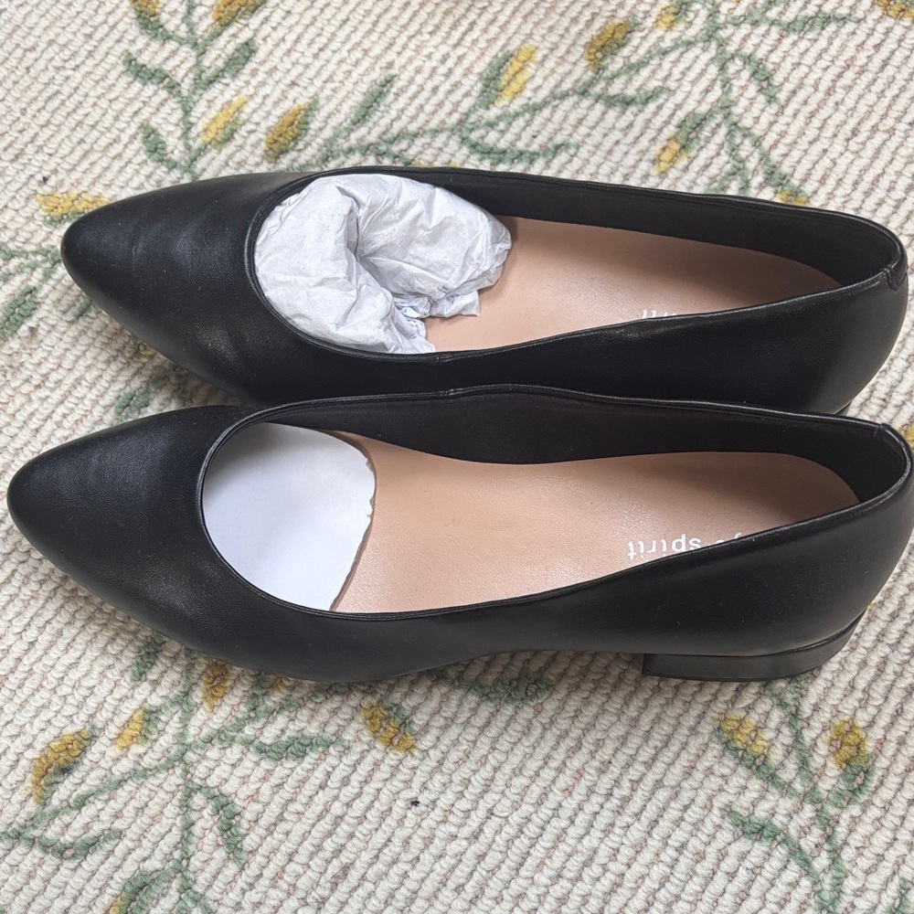 Easy‎ Spirit Elise Pump Black Women's Flats 61/2W